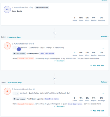 Creating Workflow and Sequence to Automate Deals and Quote Followup post thumbnail image
